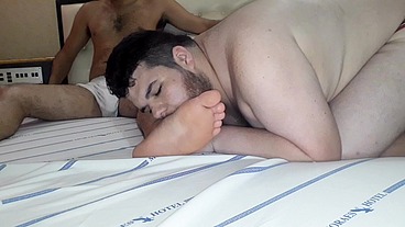 Chaser peludo bota o Gordinho pra mamar no motel