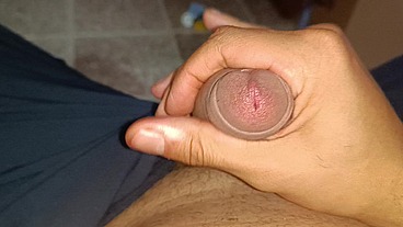 Punheta bem gostosa