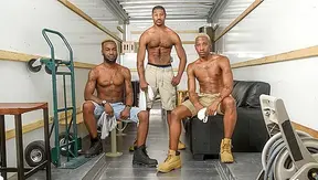 Adonis Phoenix Ignite Passion in Steamy Black Threesome Action – 18+