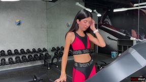 Generous Trainer Helped Katty Get More Protein After Her Workout - Anal Sex
