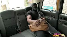 Cougars riding Big Black Cock in the faux cab - fakehub compilation with anal and creampies