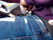 Mi sego in macchina mentre vado a lavoro