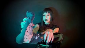 Gothic Feet of Fetish - HALLOWEEN FEET AND SOCKS, JOI