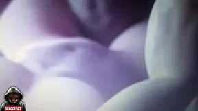 Sexy nurse Mercy gets it on in a steamy solo session