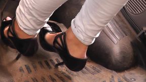 Pedal Pumping in High Heels