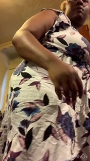 Horny Black MILF Hides In Kitchen For Intense Anal