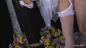 unfaithful bride fucks in the chapel with the best man