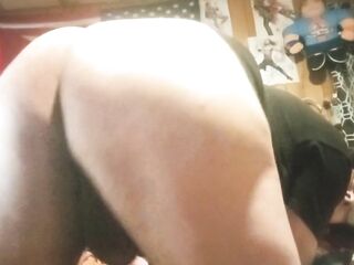 Mexican tgirl bouncing