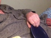 Vibrator on my cock and jerking off for a bit (No Cumshot)