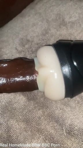 Fucking Torch Fake Pussy Cumming Hard