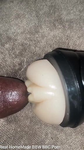 Fucking Torch Fake Pussy Cumming Hard