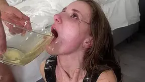 Piss - Drink - Dp Anastasia Mistress Takes 2 Big Cock In Ass