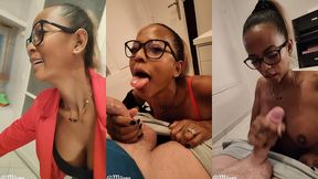 sextape fellation branlette espagnol
