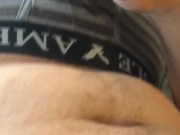 Quick nut in underwear