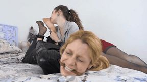 The thief's biggest mistake ( FOOT WORSHIP )