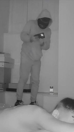 Part 1 Masked Ihousebreaker Caught, Punished and Humiliated by Amateur Twink