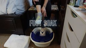 Enjoy a Foot Soak with Me