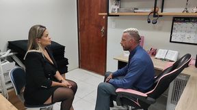 caught on store cameras picking up glasses, i offered my ass to the head of security in exchange for silence and not being arrested. luna oliveira e vagninho