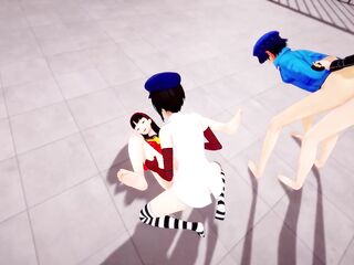 Shemale hentai Fuckfest Persona 4 Yukiko Naoto Rise Marie