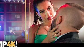 Busty Slut Gets Her Ass Pounded at the Bar