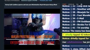 Entertain Goddess live on stream