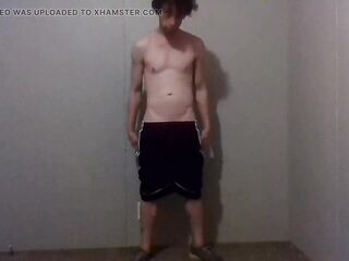 Trying Clothing; Playing, Dressing and Undressing - Track Shorts, Shoes and Socks Pt 1