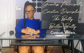 Giantess Principals Creative Discipline - the Belly Button Bully - Custom