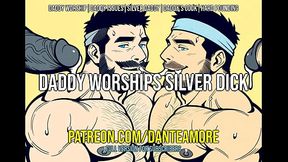 Daddy Worships Silver Dick | DANTE AMORE ASMR JOI