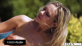 Vixen Addie &amp; Cayenne Live Out Their Threesome Fantasy