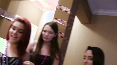 Horny Babes Get Crazy On A Bachelorette Party
