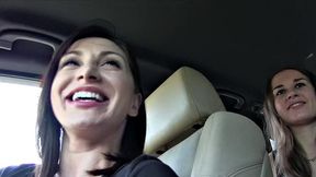 Hot hitchhiking babes for cash part 1