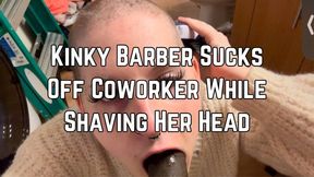 Kinky Barber Phoenix Bates Sucking Coworkers Dick While Shaving Her Head With Post Video Shaving Touch Ups 1080p- Barbershop Fetish - Head Shaving - Buzzcut Girl - Blowjob - Hair Cutting Fetish - Bald Women - POV