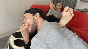 Swallowing sweaty feet