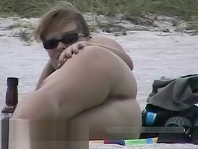 Nude beach sexy girls craze voyeur video