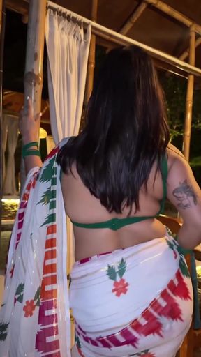 Indian woman in sari