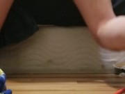 Diaper fag fills his diaper