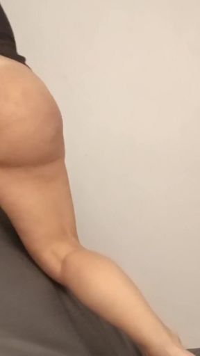 A sexy and playful secretary waits for her boss in a hotel room and masturbates her juicy pussy.   Clip 2