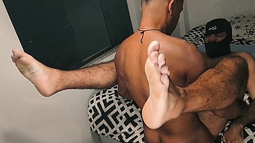 NEGÃO DE 24CM EMPURROU E EU GRITEI!!!