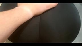 RUSSIAN STEP MOTHER with nice ass stuck in washing machine &mdash;  fucked her vagina with bottle &mdash;  fucked and cum in mouth. Created by NATASHA HOMEMADE. Try not to cum.