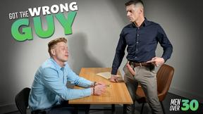 ”Logan Aarons Drilled by Apologetic Inked Officer”