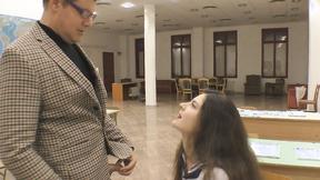 ”dorm chick Francesa Dicaprio got banged by a horny prof”