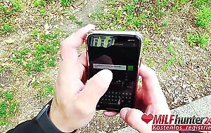 Dick sucking & dick riding for Adrienne Kiss during her MILF Hunter date! milfhunter24