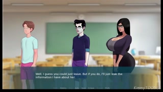 SexNote - Ms. Mia part 3 - Teacher suck students dick annd swallows his cum