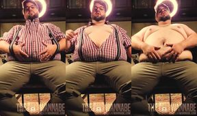 Chubby Bear Burps Deep Gushing Solo Fat Daddy