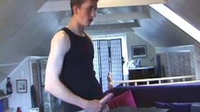 ”Big Cock Derek Jerks Off”