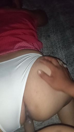 Big ass redhead fucked by gifted brunette