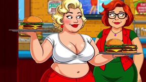 Cum Menu: Married Waitress Was Fed Delicious Cum in a Restaurant