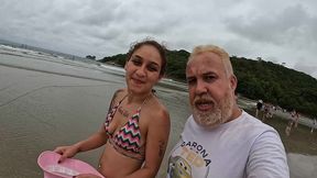 casal de novinho resolveu fuder na praia