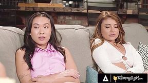Charming Adria Rae And Kimmy Kimm - Pussy Eating Xxx - Stepmommys Chick