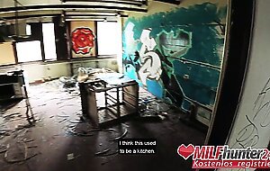 MILF Hunter lets skinny Vicky Hundt suck his dick before the fucking! milfhunter24